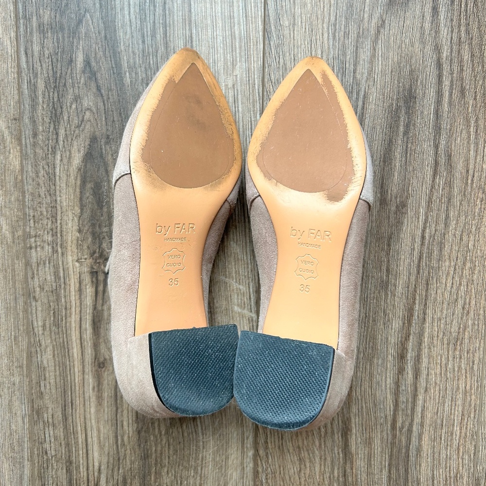 By Far Tan Suede Ankle Boots | 35 - Picture 10 of 11